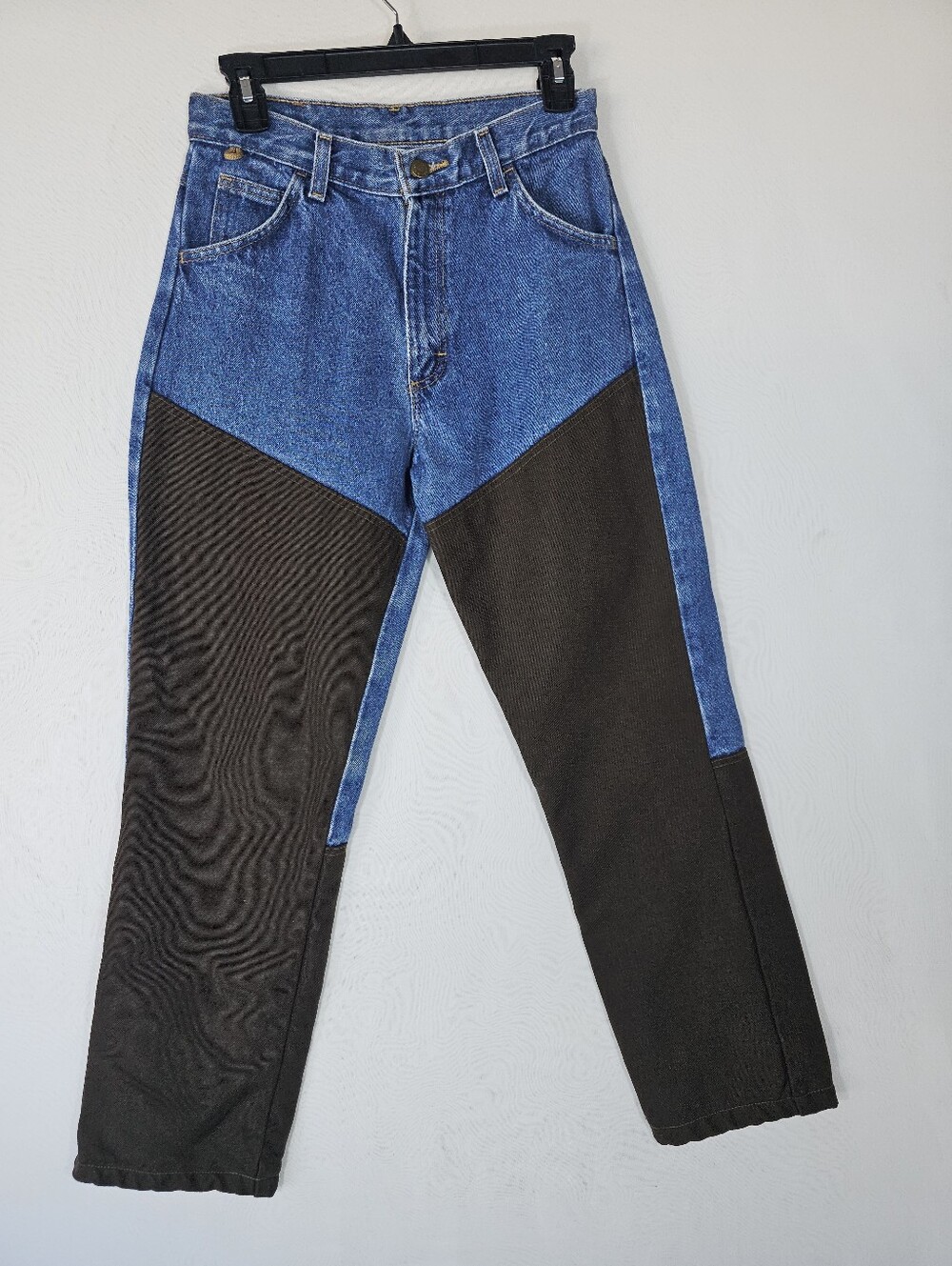 Wrangler Rugged Wear Upland Hunting Pants Denim Chaps Size 26 (Youth 16) - Picture 6 of 16